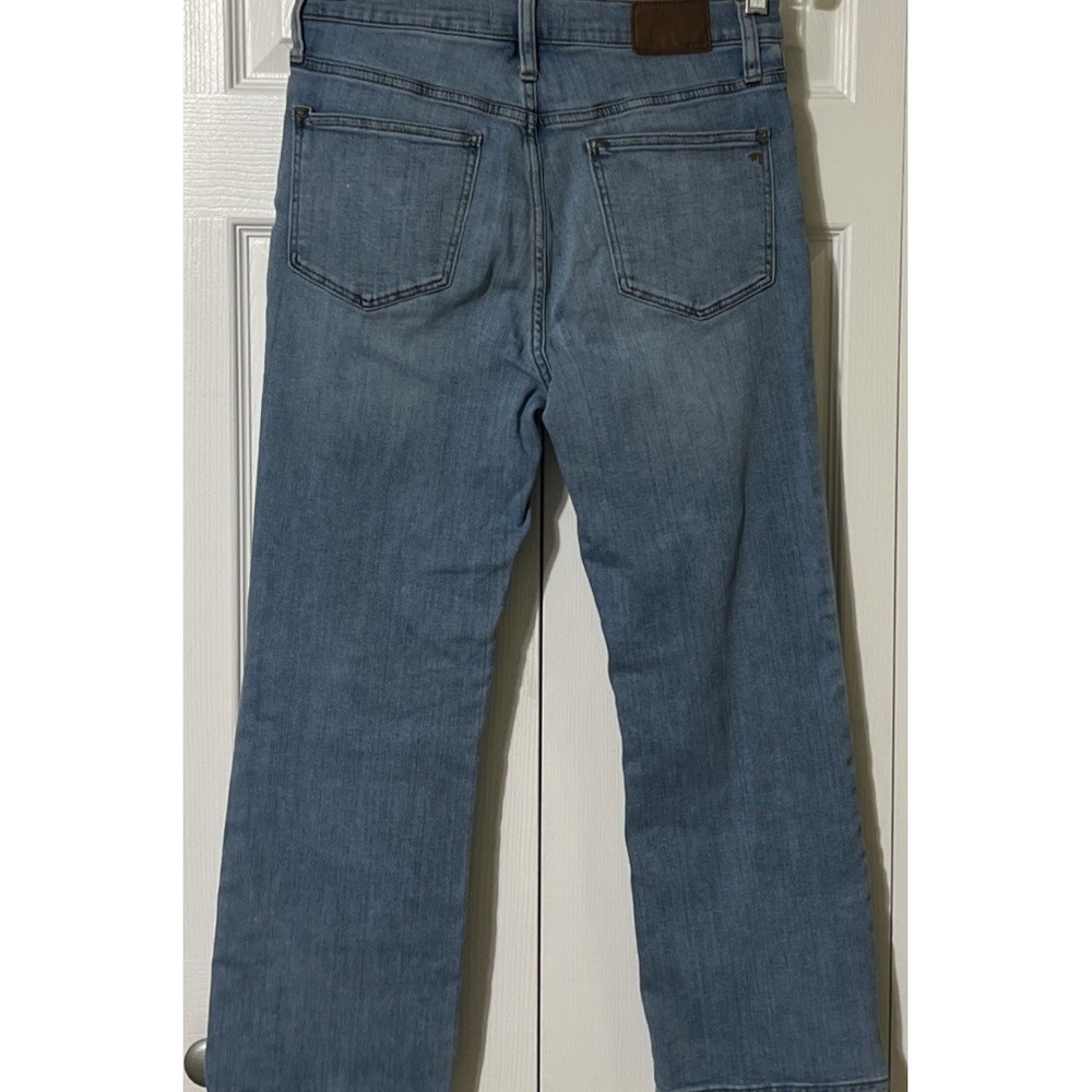 Madewell Women's Cali Demi-Boot High Rise Button Fly Cropped Jean‎ SZ 27 (28x26) - Picture 11 of 11